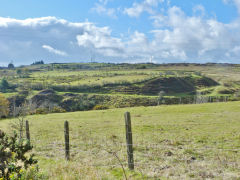 Disgwylfa Tramroad leaving Brynmawr, October 2012